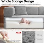 MoonSpeak 78.8''Sleeper Couch Bed - Image 4