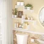 SRIWATANA Floating Shelves for Wall, Wall Shelves for Bathroom, Living Room - Image 7