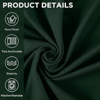 Peryiter 2 Pcs Sofa Covers Couch and Loveseat Covers Set Stretch Sofa Slipcover - Image 5