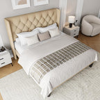 Einhomn Full Size Platform Bed Frame - Image 8