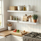12 inch Deep Floating Shelves for Wall, 24 inch Wide Engineered Wood Wall - Image 6