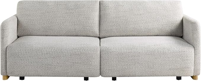Serta Vail 86" Convertible Sleeper Sofa, Queen Size, Wall-Hugging Dreamglide - Image 3