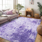 RELEANY Washable Area Rugs 6'x9' Non-Slip Modern Abstract Soft - Image 7