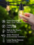 Brightech 48 FT Ambience Pro Outdoor Solar String Lights - Image 8