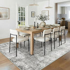 RELEANY Washable Area Rugs 8'x10' Non-Slip Modern Abstract Soft - Image 3