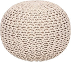 REDEARTH Round Pouf Ottoman - Image 4