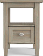 SIMPLIHOME Warm Shaker End Table - Image 6