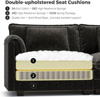 ELUCHANG Oversized 153" Modular Sectional Sofa, Comfy Deep Seat Cloud Couch - Image 6