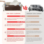 Genina Waterproof Couch Cover, Washable Anti-Slip 51 inch Loveseat Sofa Covers - Image 3