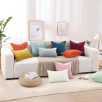 decorUhome Summer Couch Throw Pillow Covers 12x20 Set of 2, Decorative Soft - Image 9