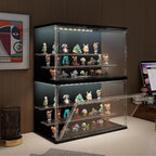 Clear Display Case for Collectibles, 3-Tier Adjustable Figure Display Case - Image 6