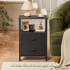 Huuger Night Stand Set of 2, Nightstand - Image 6