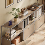 Modern Storage Cabinet Sideboard Versatile Free-Standing Organizer Cabinets - Image 6