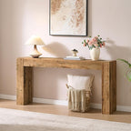 Reclaimed Solid Wood Console Table - Image 6