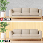 Bamboo Wall Panel for Interior Wall Decor, Renewable Pole Wrap Wainscoting Roll - Image 4
