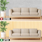 2 Pack Bamboo Wall Panel for Interior Wall Decor, Renewable Pole Wrap - Image 4