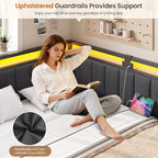 DICTAC Queen Corner Bed Frame - Image 6