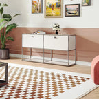 Modern Storage Cabinet Sideboard Versatile Free-Standing Organizer Cabinets - Image 4