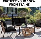 Outdoor Cushion Covers Set, Replacement - Image 3