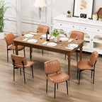 YaFiti Dining Chairs Set of 6, Dining Room and Kitchen Chairs, Mid Century by YaFiti