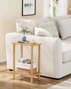 TUTOTAK Small Side Table, Narrow End Table, Skinny Sofa Table, Slim Nightstand by ChoosetutotakFurnitureBuildYourCozyHome