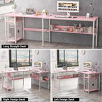Unikito Reversible L Shaped Desk - Image 6
