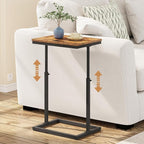 TUTOTAK End Table, Side Table, Tall Couch Table, Sofa Table, Living Room by ChoosetutotakFurnitureBuildYourCozyHome