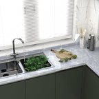 Marble Contact Paper 15.7" x 197" Grey Wallpaper Marble Peel and Stick Wallpaper - Image 6