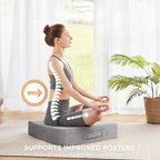 Codi Floor Cushions for Adults, Large Meditation Pillows - Image 5