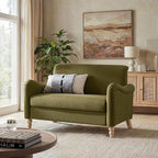 EcoHarbor Living 50.5" Mid-Century Modern Couch, Upholstered Sofa - Image 3