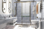 Marble Contact Paper 15.7" x 78.8" Grey Wallpaper Marble Peel and Stick - Image 4