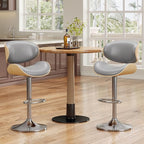 YaFiti Bar Stools for Kitchen Island, Swivel Bar Stools for Kitchen Counter - Image 6
