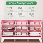 Xixini Fluted Dresser for Bedroom - Image 3