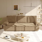 KEIKI 94.5'' King Sleeper Sofa Bed, Space-Saving 3-in-1 Pull Out Futon Couch - Image 3