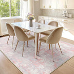 RELEANY Washable Area Rugs 5'x8' Non-Slip Modern Abstract Soft - Image 7