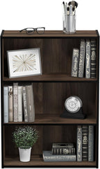 Furinno PASIR Book Shelf, 3-Tier Bookshelf, Storage Shelves Bookcase, 9.7 x - Image 5