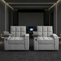 Auvsoce 3-in-1 Folding Convertible Sofa Bed Set of 2, Sleep Couch by Unknown