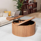 Fsbecl Fluted Lift Top Coffee Table - Image 5