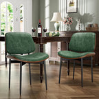 YaFiti Dining Chairs Set of 2, Dining Room and Kitchen Chairs, Mid Century by YaFiti