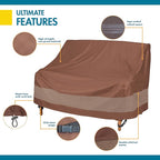 DUCKCOVERS Ultimate Waterproof Patio Loveseat Cover, Durable Outdoor Sofa Cover - Image 5