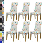 BIETYONE Stretch Dining Chair Covers Set of 6, Soft Removable Washable Kitchen by BIETYONE