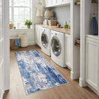 RELEANY Washable Area Rugs 3x6 Non-Slip Modern Abstract Soft - Image 3