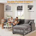 Expandable Modular Sectional Sofa - Image 4