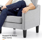 VINGLI Accent Chairs for Living Room Mid Century Modern Chair Sofa Chair - Image 6