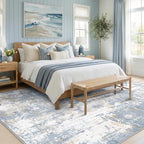 RELEANY Washable Area Rugs 8'x10' Non-Slip Modern Abstract Soft - Image 3