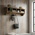 Alaterre Furniture Pomona Entryway Coat Rack – Rustic Farmhouse 48-Inch - Image 2