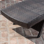 PE Rattan Adjustable Backrest Chaise Lounge Set 4 - Image 6