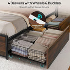 Rolanstar Full Size Bed Frame - Image 4