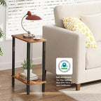 TUTOTAK Small Side Table, Narrow End Table, Skinny Sofa Table, Slim Nightstand - Image 6