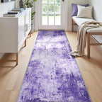 RELEANY Washable Area Rugs 2'x6' Non-Slip Modern Abstract Soft - Image 4